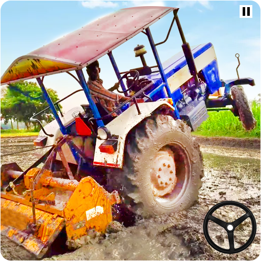 Tractor Pull Driving Simulator Game Gratis icon