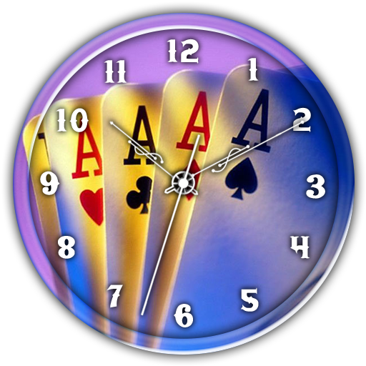 Teen Patti Clock Live Wallpaper icon