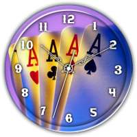 Teen Patti Clock Live Wallpaper