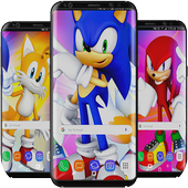 Sonic's dash wallpaper HD  icon