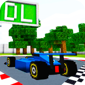 كتلة التروس مينكرافت سباق الخريطة أيقونة