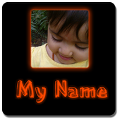 My Photo  Name  Neon icon