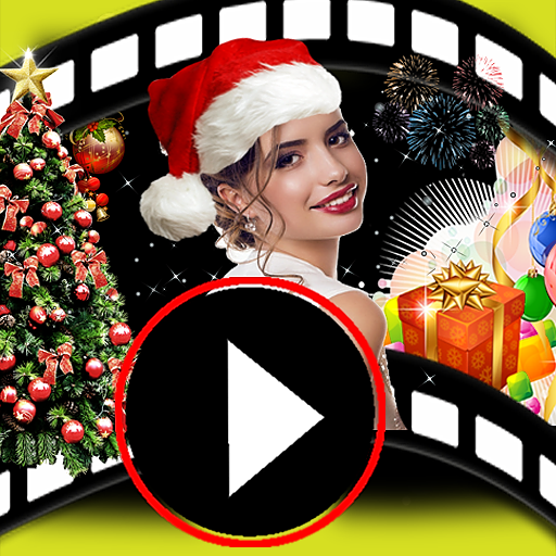Happy New Year Photo Frames Video Maker With Song icon
