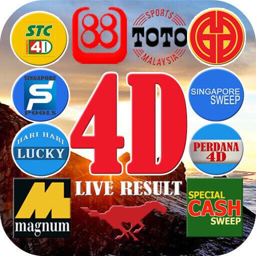 Live 4D Results icon
