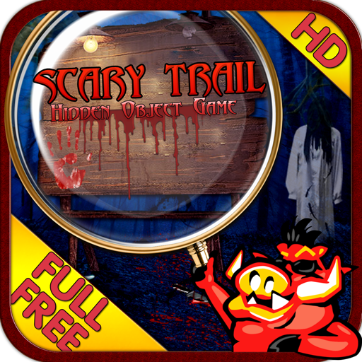 New Free Hidden Objects Games Free New Scary Trail icon