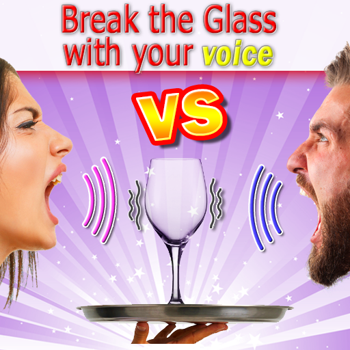 Voice Break Challenge -Break glass with your voice icon
