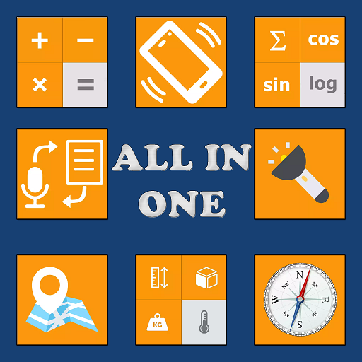 All In One - Calculator, Unit Converter, Torch icon