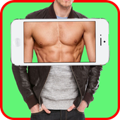 X-ray Body scanner simulator icon