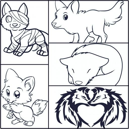 How To Draw Wolves icon