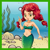 Little Mermaid Sliding Puzzle icon