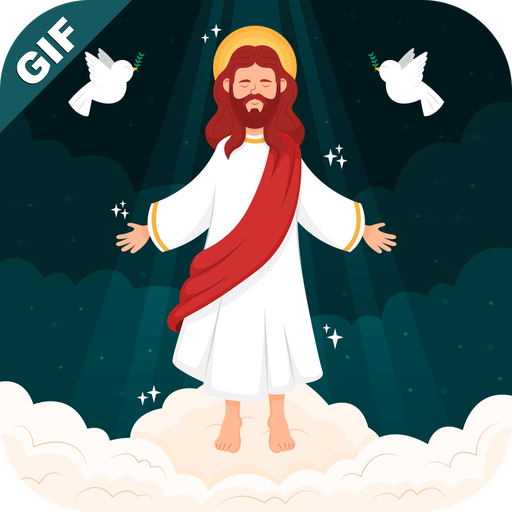 ikon Jesus GIF : Jesus Christ Stickers for Whatsapp
