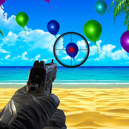 Balloon Pop FPS Gun Shooter icon