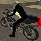 Police Bike Stunt 3D icon