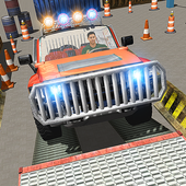 Real 4x4 Classic Car Parking icon