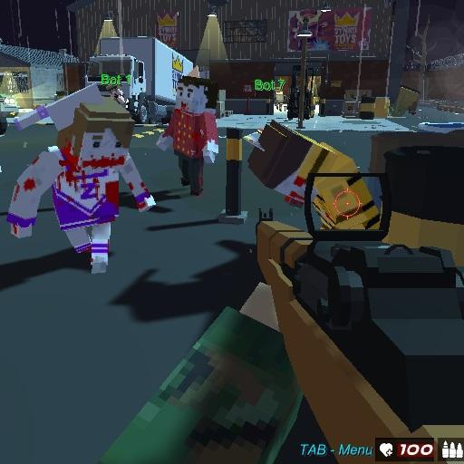 Blocky Combat SWAT Gun Game icon