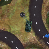 Battle of tanks icon