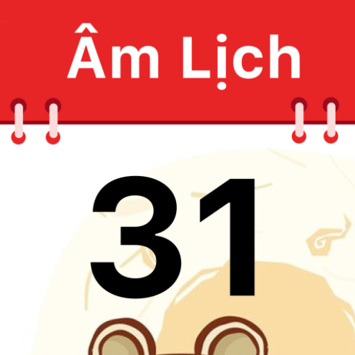 Vietnamese lunar calendar icon