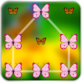 Butterfly Pattern Lock Screen icon