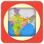 India Maps with Capital icon