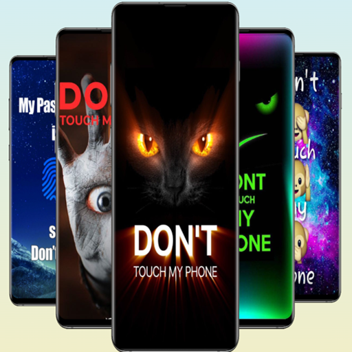dont touch my phone wallpaper icon