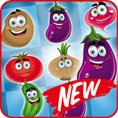 Vegetables Crush - Match 3 Game icon