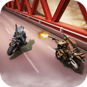 Motorrad Rennfahrer: Straße extreme Kampf HD icon