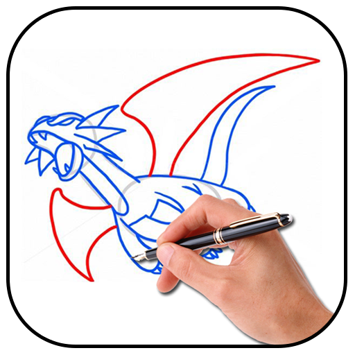 Dragon Drawing Step By Step icon