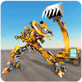 Excavator Robot icon