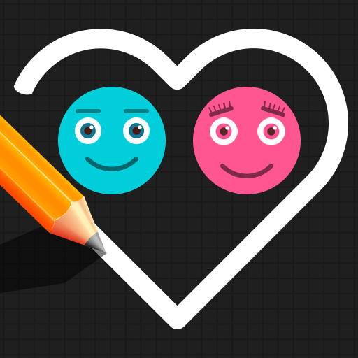 Brain Balls Game  -  Puzzle Star Love It Draw Line icon