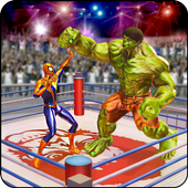 Incredible Monster, Superhero &amp; Spider Ring Battle icon