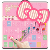 Pink Kitty Musique Clavier icon