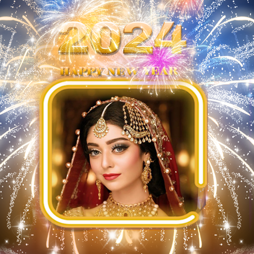 New  Year Photo Frame 2024 icon