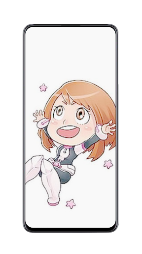 HD Uraraka Boku no Hero Academia Anime Wallpaper screenshot 3