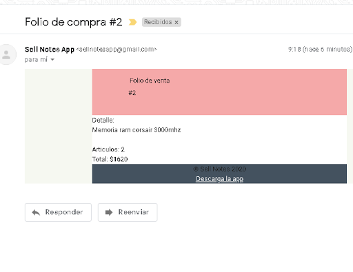 Notas de venta screenshot 7