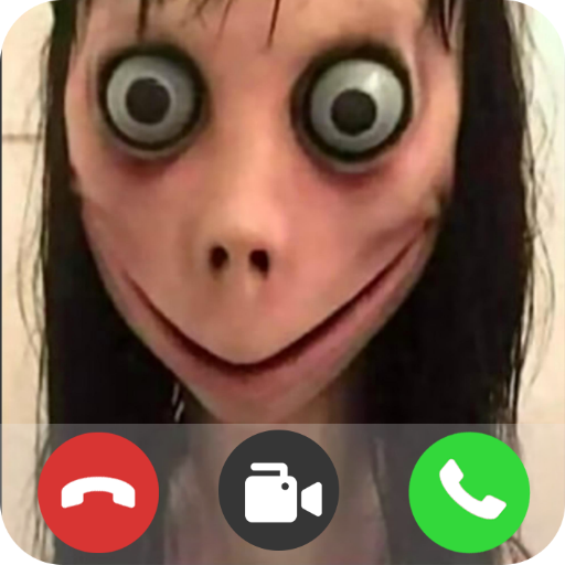 Call from MoMo creepy vid and Fake chat Simulation icon
