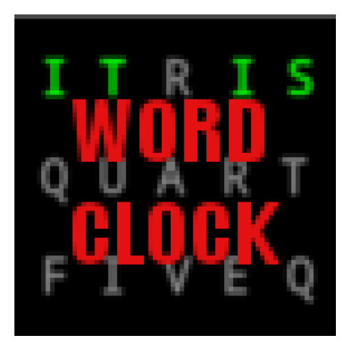 Word Clock 4x4 icon