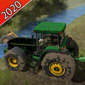 Hill Tractor Trolley Simulator Farming Game 2020 icon