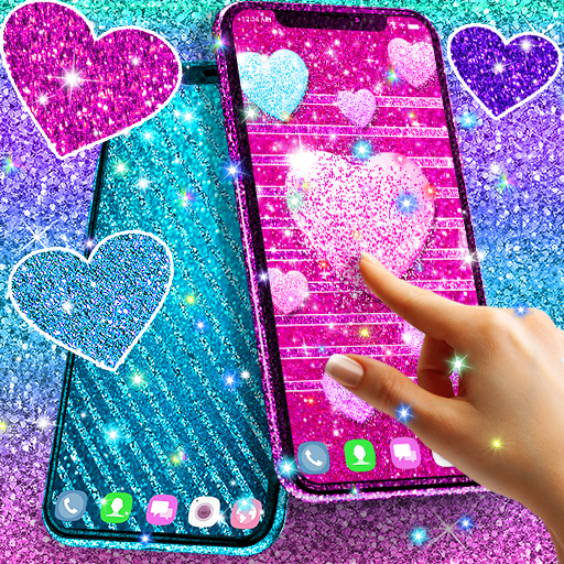 Various glitter live wallpaper иконка
