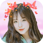 Butterfly Crown Photo Editor icon