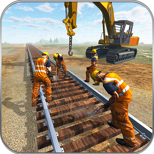 Train Track Construction Simulator: Rail Game 2020 icon