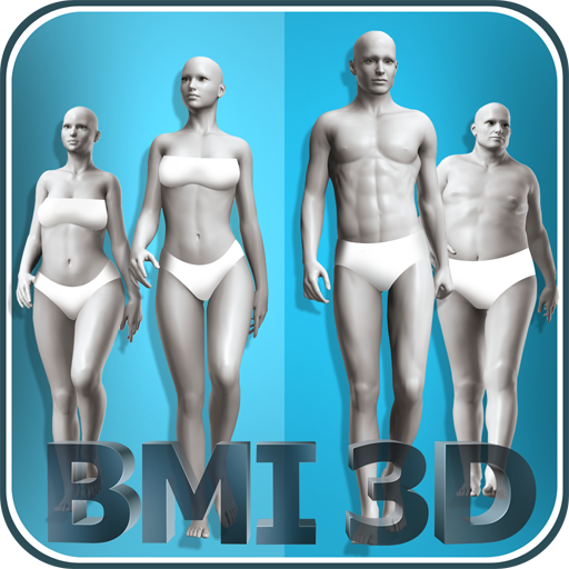 BMI 3D - Body Mass Index and body fat in 3D icon