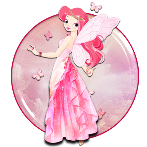 Sweet Pink Angel Theme icon