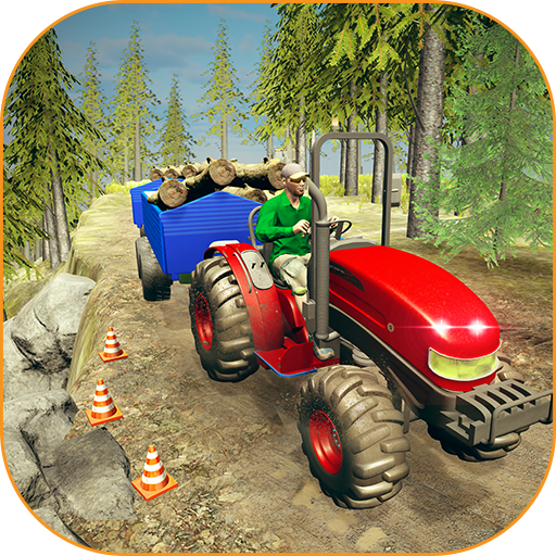 Real Tractor Driver Simulator 2021:Up Hill Farming icon