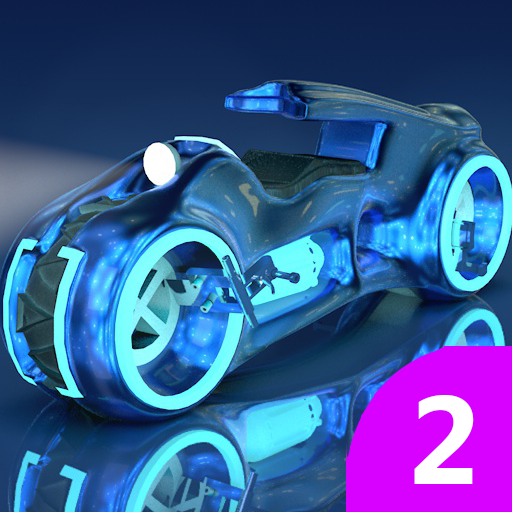 Light Cycle Racer 2 tron आइकन