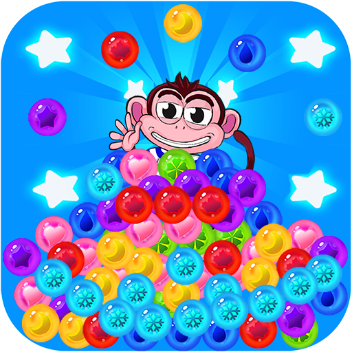 New Monkey Bubble Shooter icon