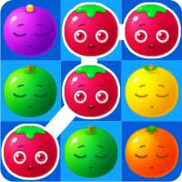 Fruit Candy Blast - Link Line puzzle game