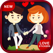 Love Stickers  for Facebook icon