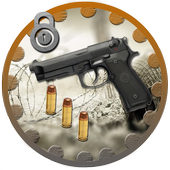 Hand Gun Screen Locker icon