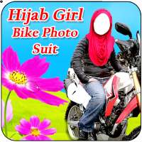 Hijab Girl Bike Photo Suit on 9Apps