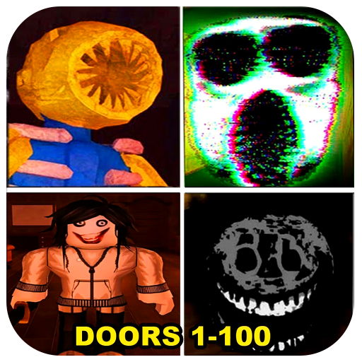 Scary 100 Doors Hard Mode icon